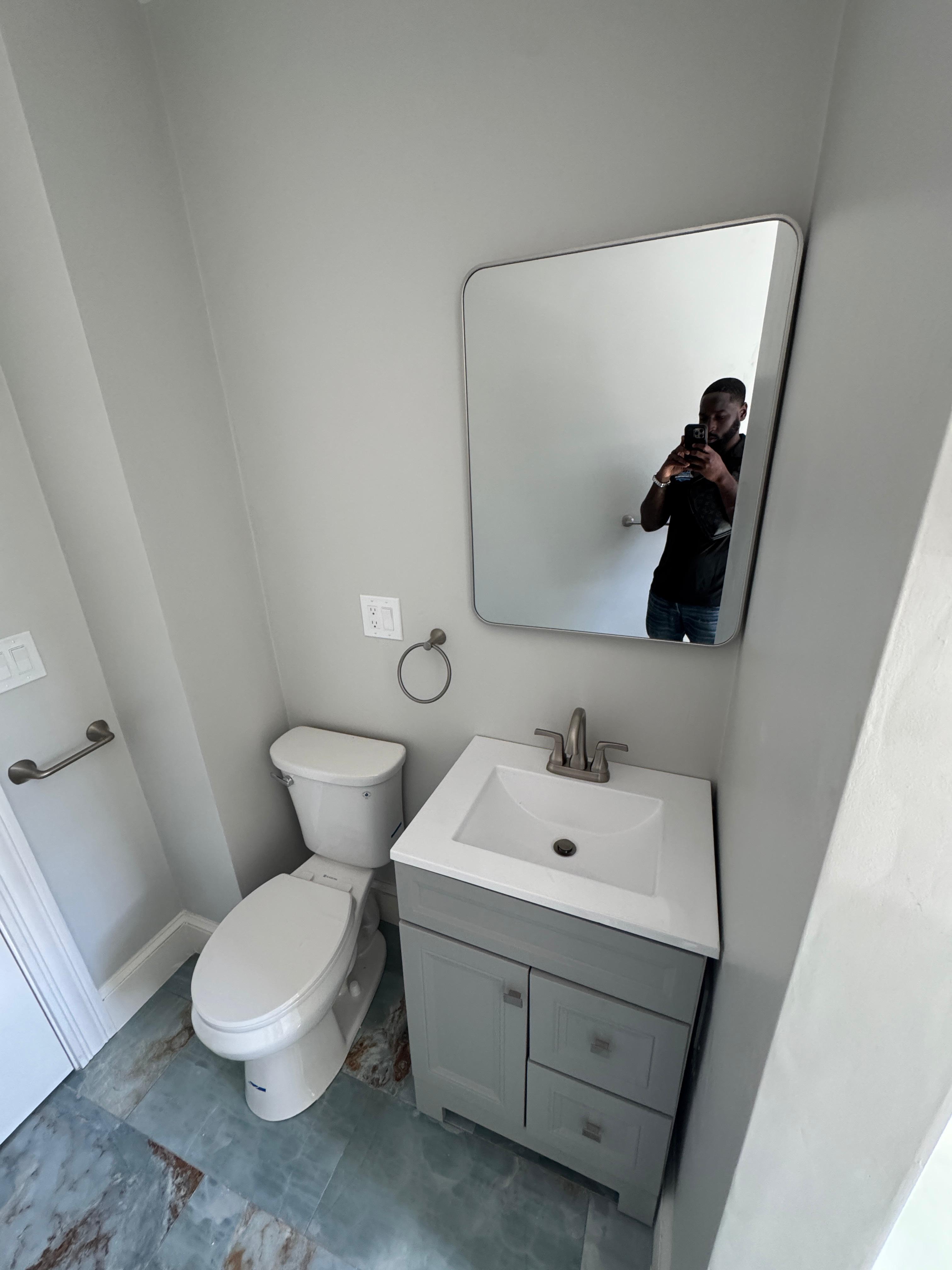 Shower wall tile installation — Watertown MA bathroom remodel by Elite Contractors