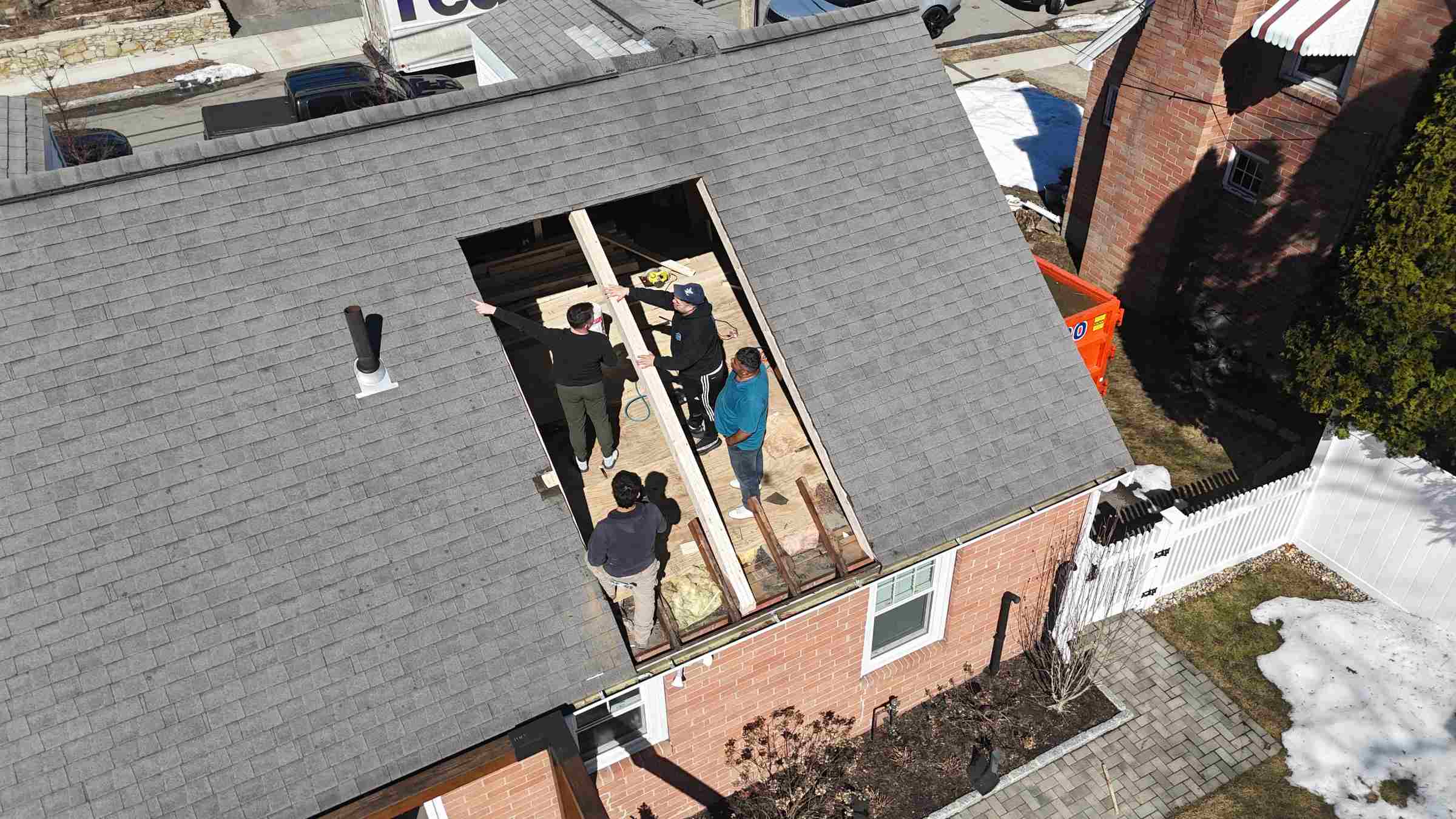 Renovation finish work completed in Danvers Massachusetts