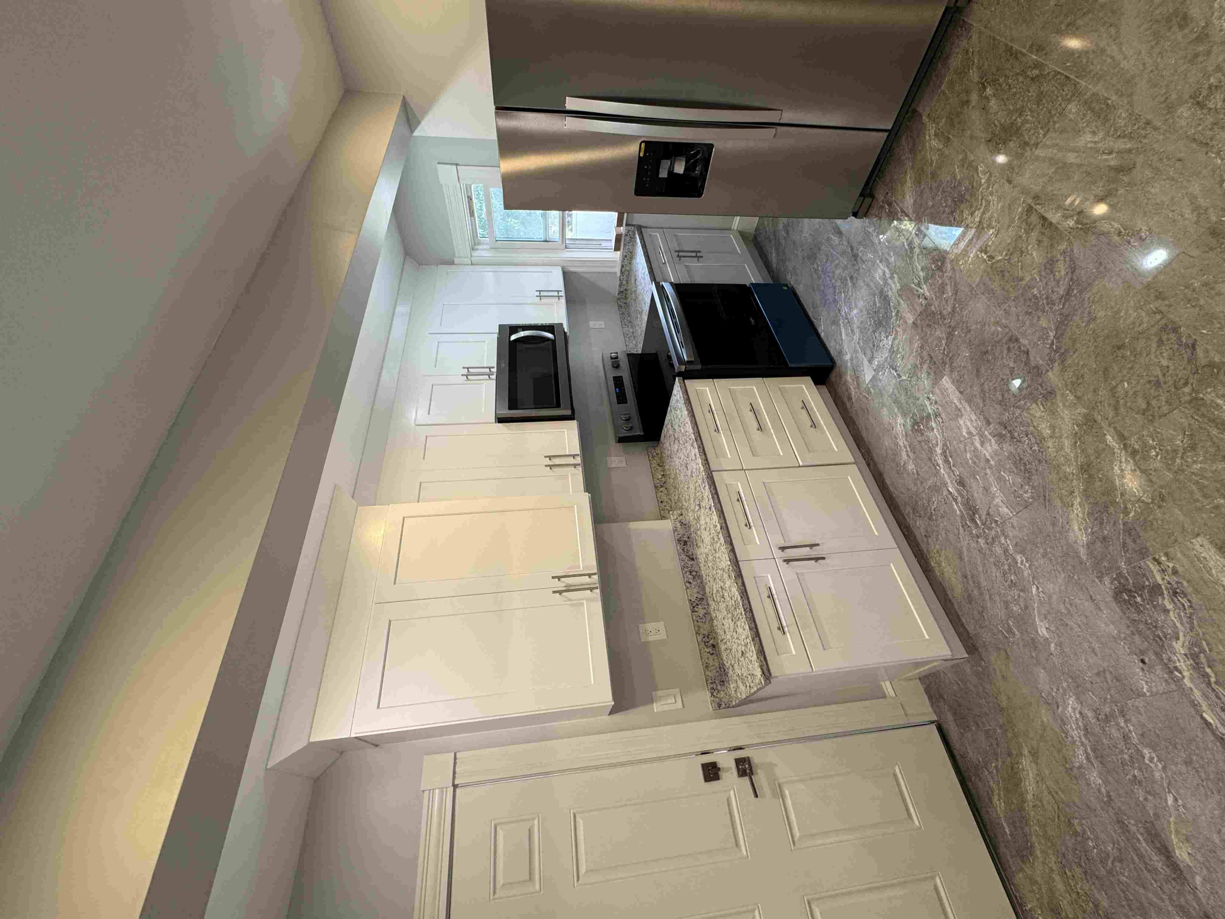 Hallway and kitchen refresh — Brookline MA