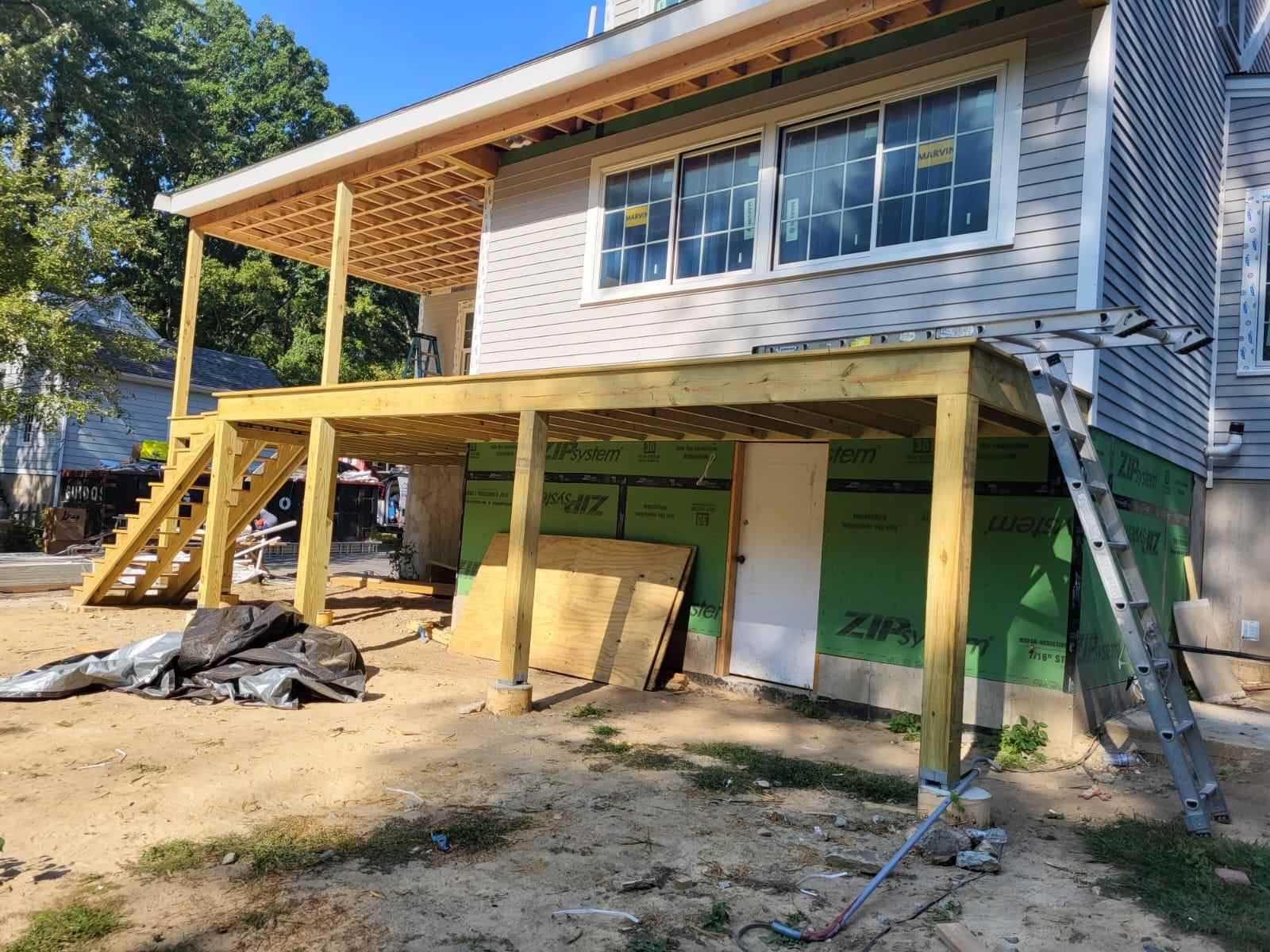 Deck and pergola Boston