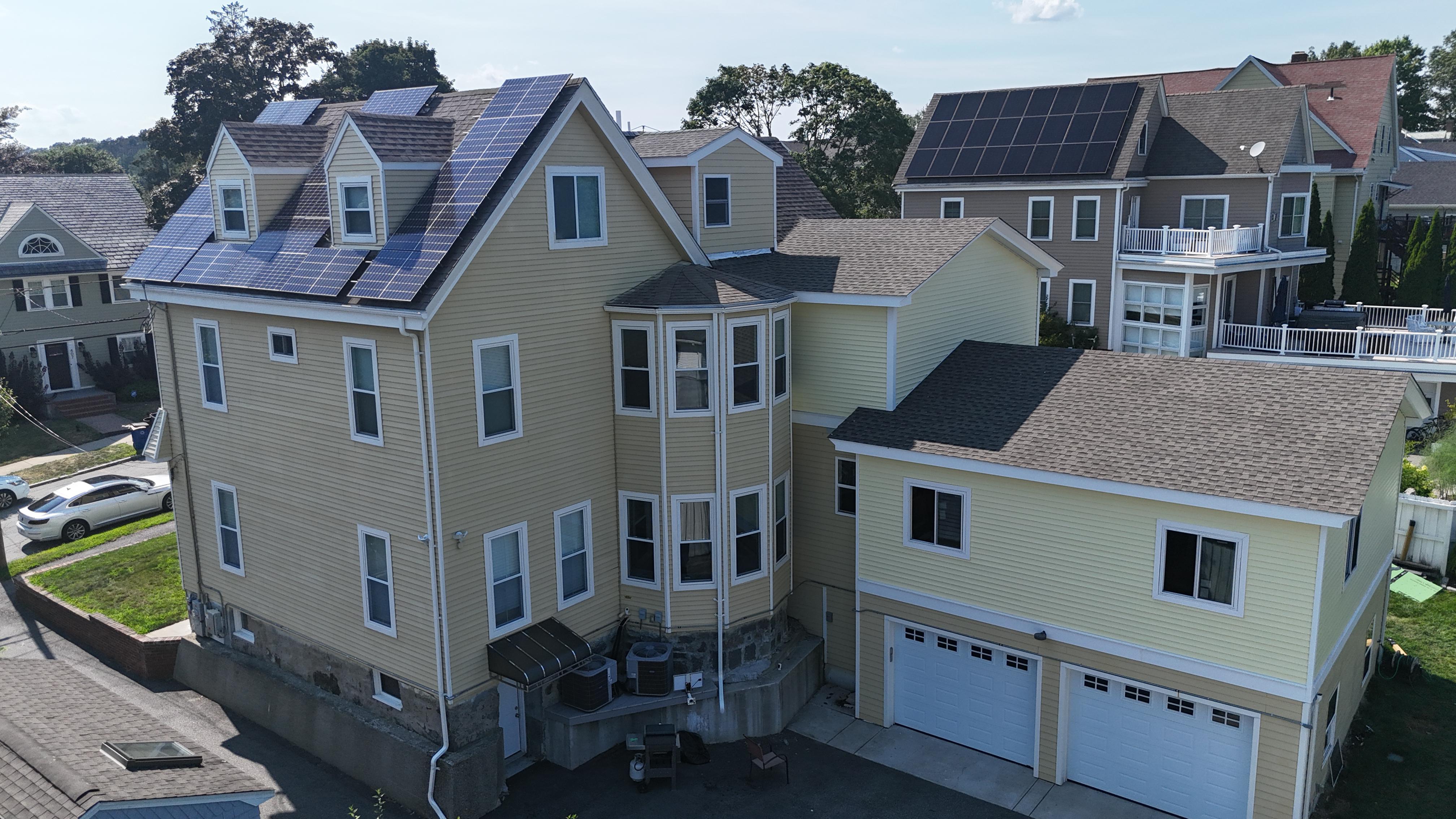 New addition structure taking shape — Highland MA residential construction